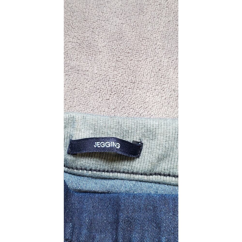 Calvin Klein Jeans Jegging Sz 5 For Kids Blue With Elastic Waist stretch C8 - Picture 5 of 9